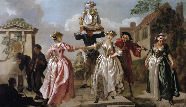The Milkmaid's Garland, or Humours of May Day, Francis Hayman