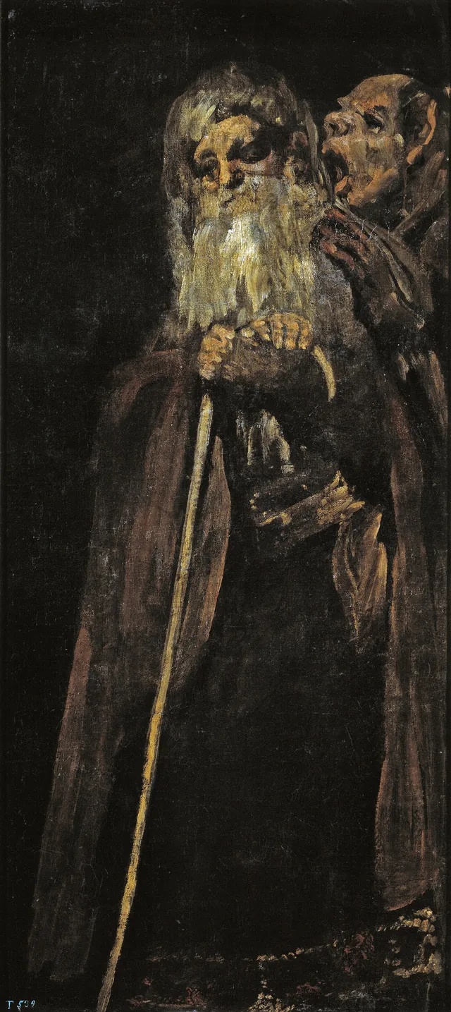 Deux Vieux, Francisco de Goya