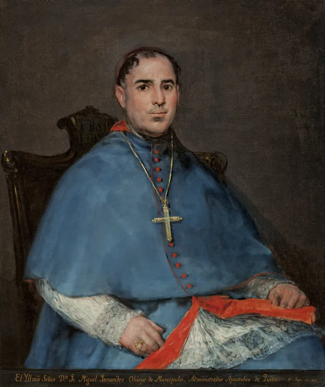 Portrait of Don Fr. Miguel Fernandez y Flores, Francisco de Goya