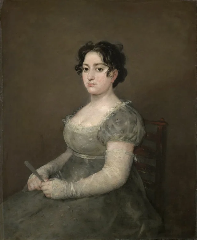 La mujer del abanico