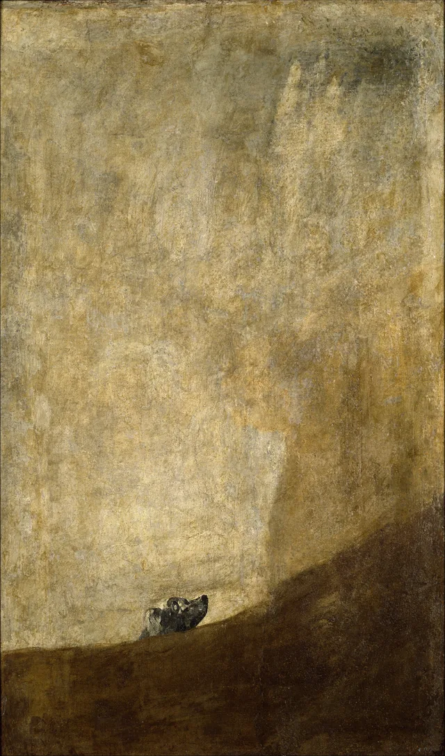 The Dog, Francisco de Goya
