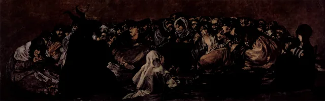 Le Sabbat des sorcières, Francisco de Goya