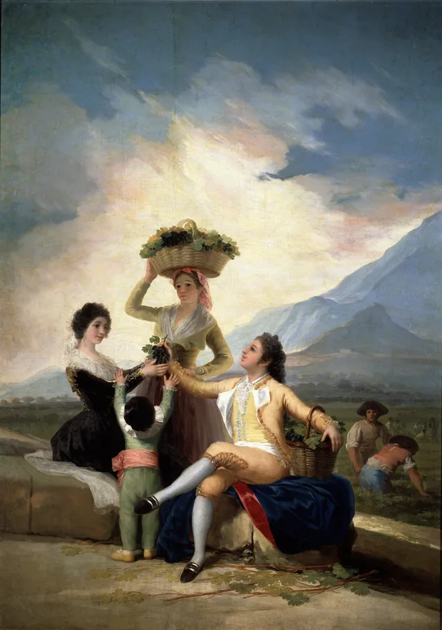 The Grape Harvest, Francisco de Goya