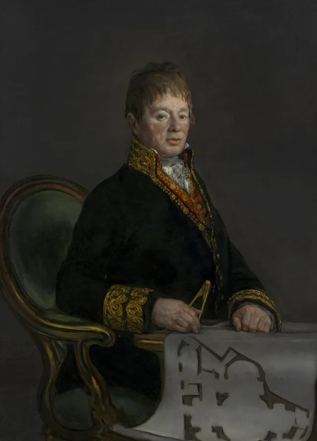 Portrait de don Juan Antonio Cuervo, Francisco de Goya