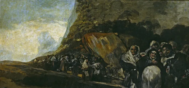 Procession du Saint-Office, Francisco de Goya