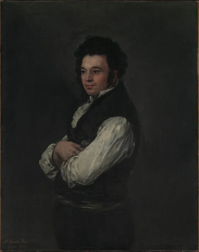 Tiburcio Pérez y Cuervo (1785/86–1841), the Architect, Francisco de Goya