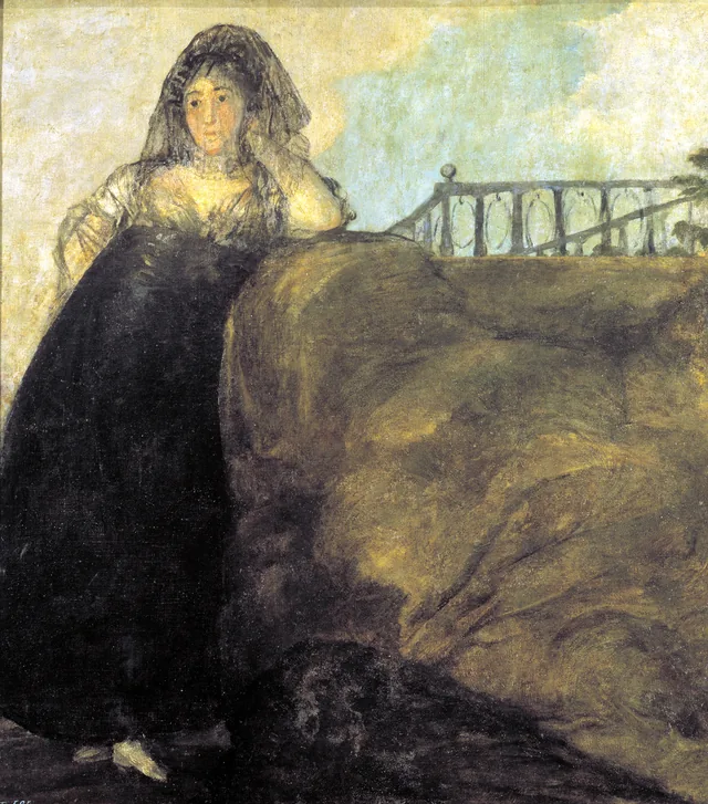 Une manola : Léocadie Zorrilla, Francisco de Goya