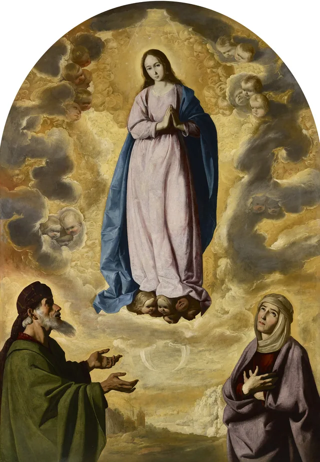 The Immaculate Conception with Saints Joachim and Anne