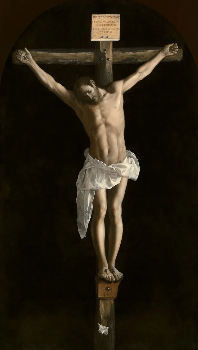 La crucifixión, Francisco de Zurbarán