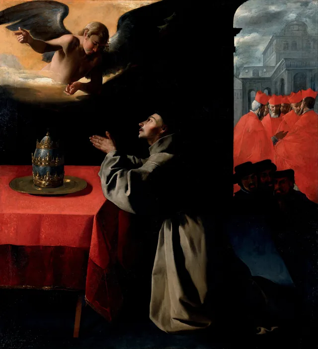 La Prière de saint Bonaventure pour l'élection du nouveau pape