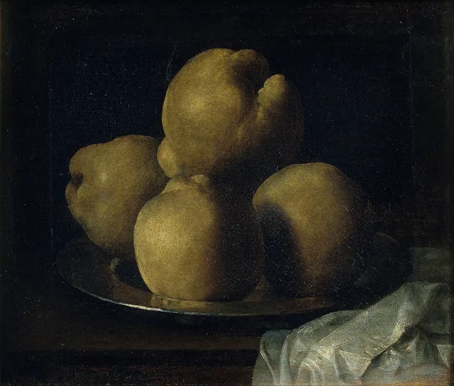 Nature morte au plat de coings