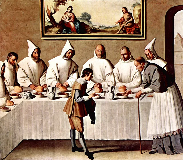 Saint Hugh in the Carthusian Refectory