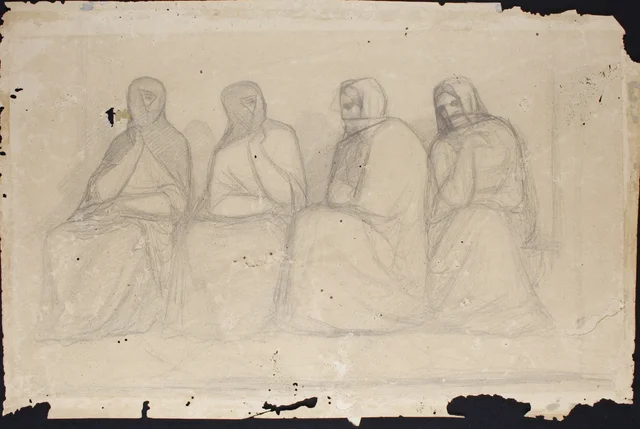 Quatro tapadas sentadas, Francisco Laso