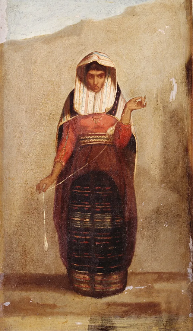 A Fiandeira, Francisco Laso