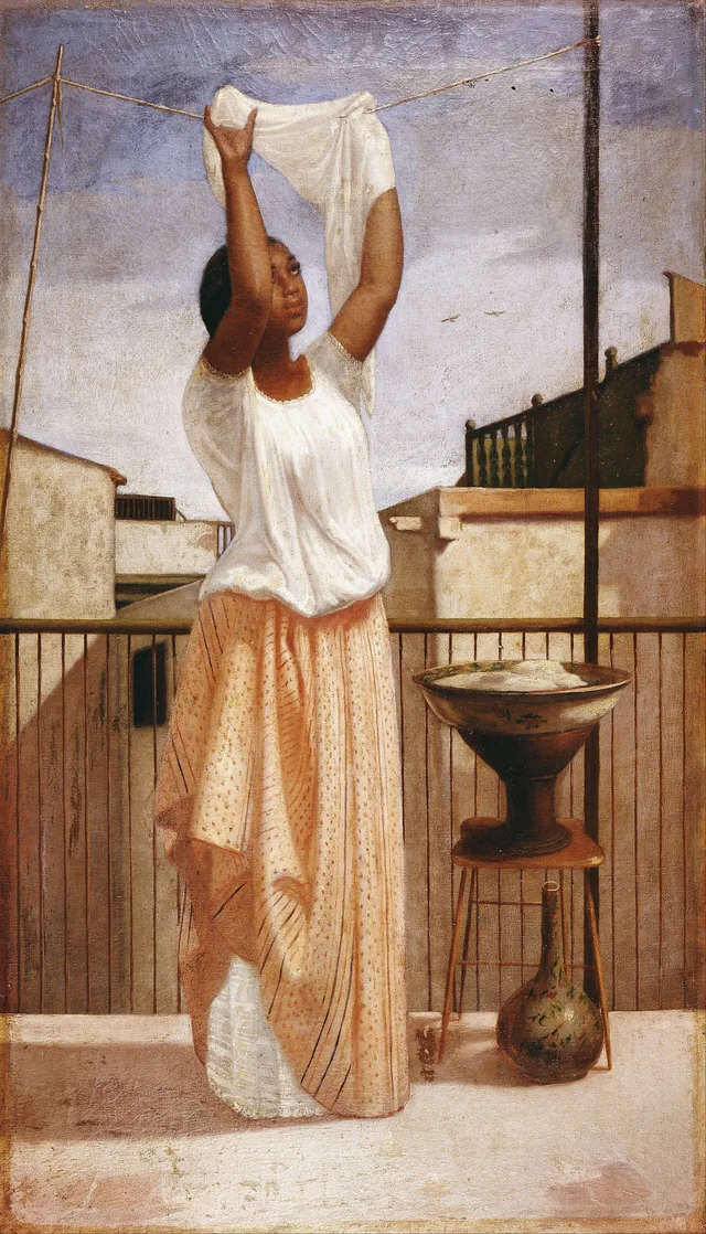 A Lavadeira, Francisco Laso
