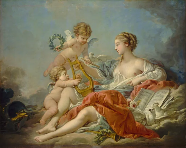 Allegory of Music, François Boucher