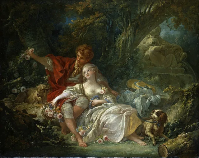 Shepherd and Shepherdess, François Boucher