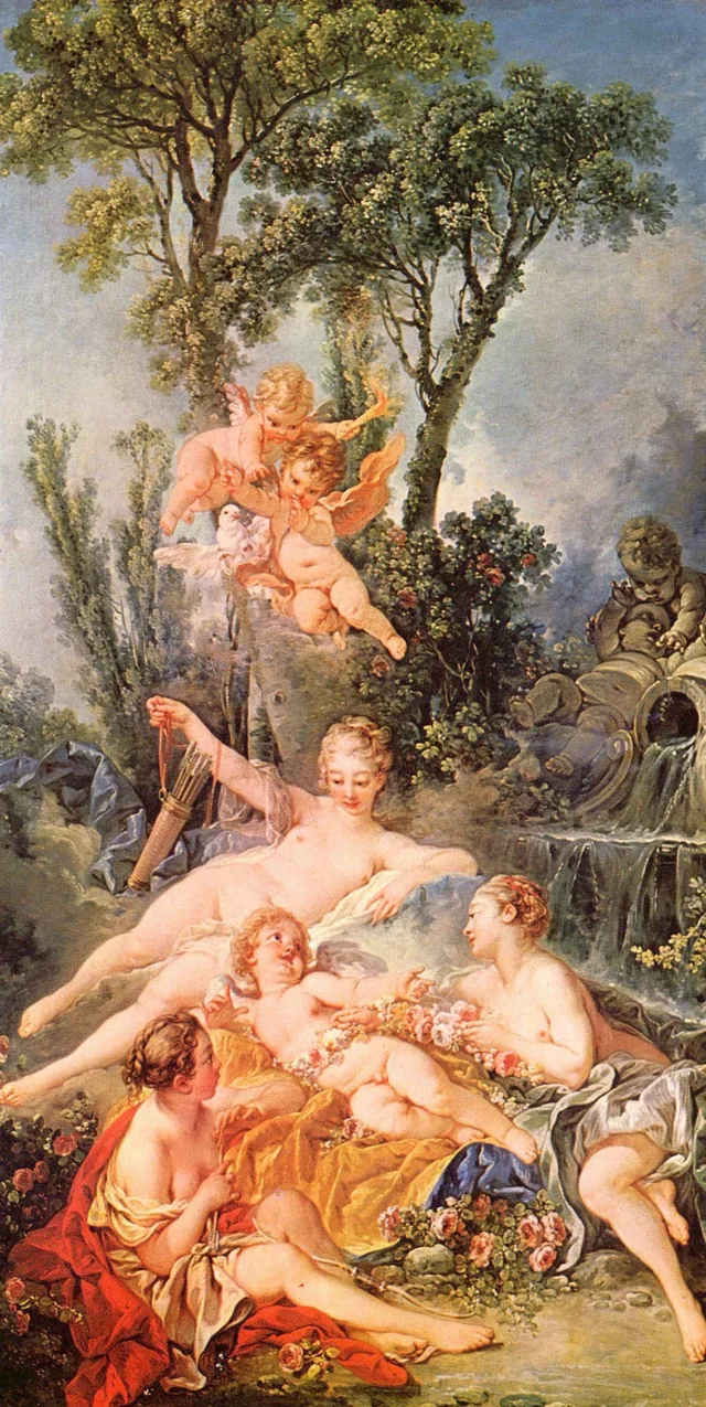 Cupid a Captive, François Boucher