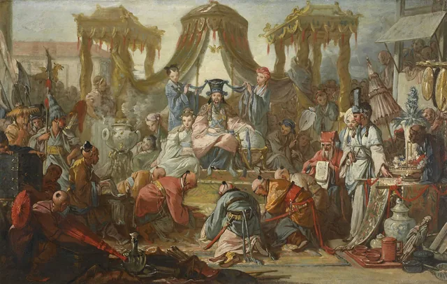 The Audience of the Emperor of China