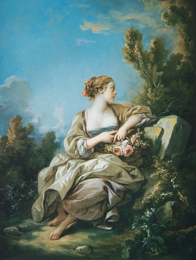 The Little Gardener, François Boucher