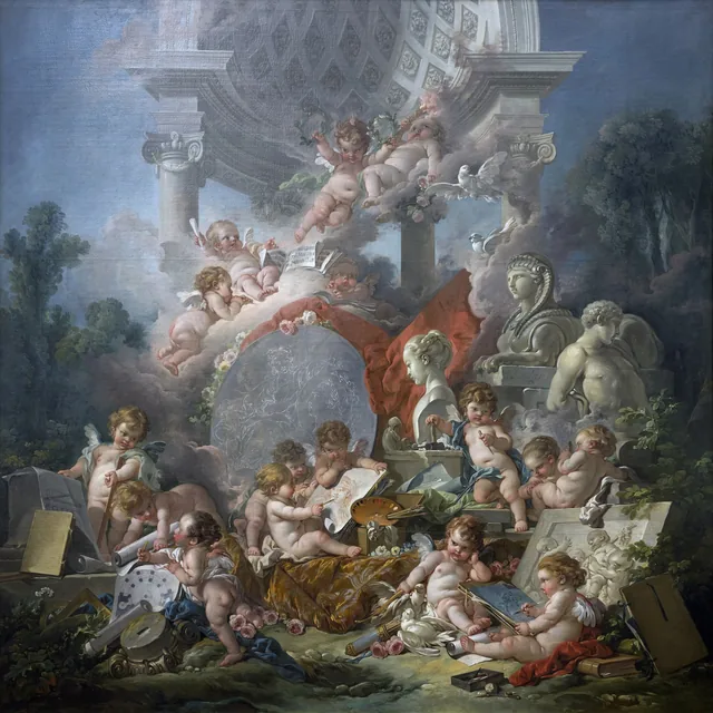 The Geniuses of the Arts, François Boucher