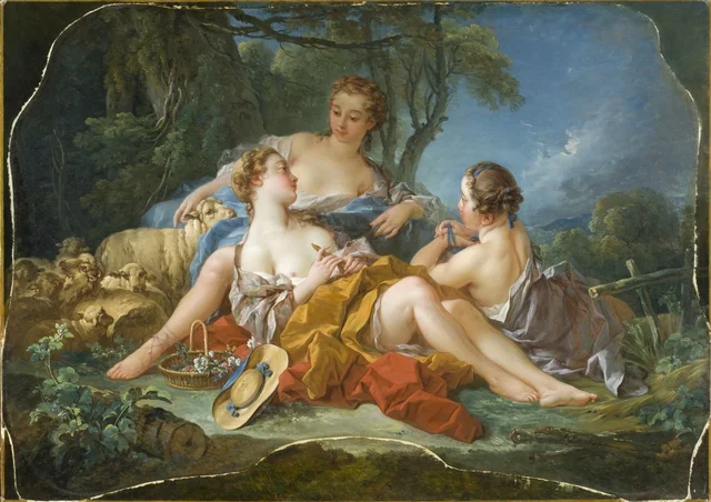 Les Confidences Pastorales, François Boucher