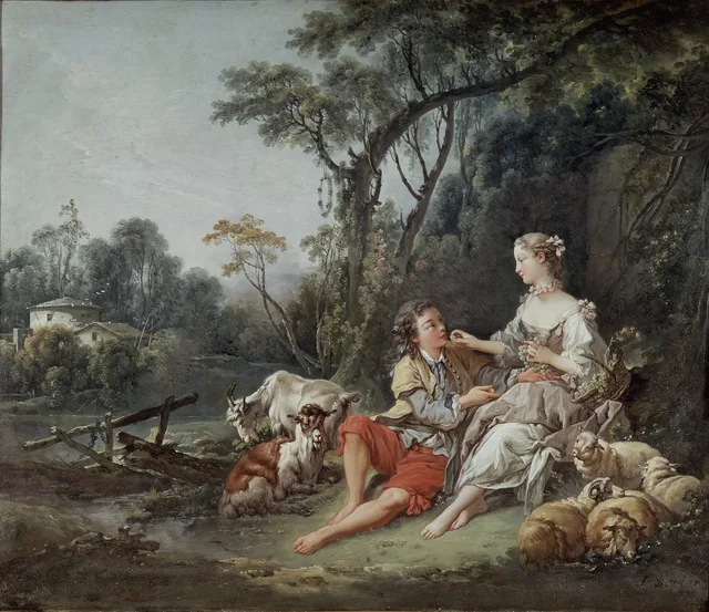 Are They Thinking About the Grape?, François Boucher