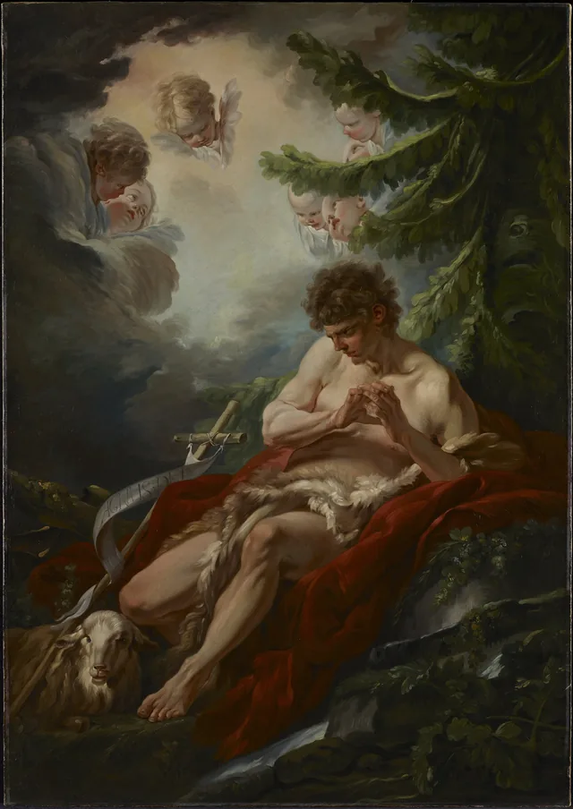 Saint John the Baptist, François Boucher