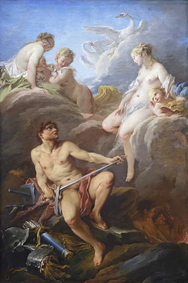 Venus pide a Vulcano armas para Eneas, François Boucher