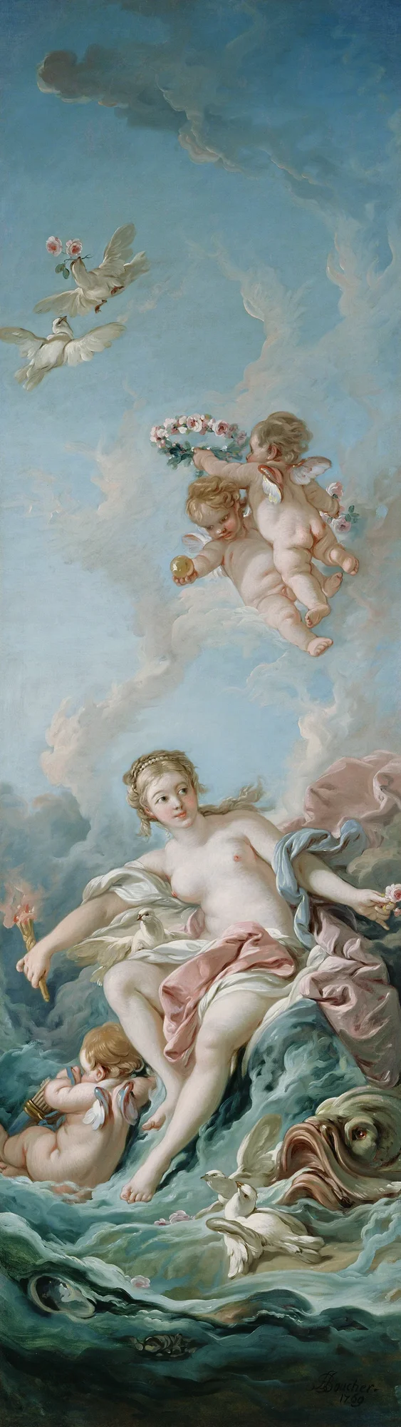 Venus sobre las olas