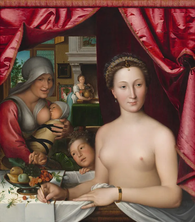 Dame au bain, François Clouet