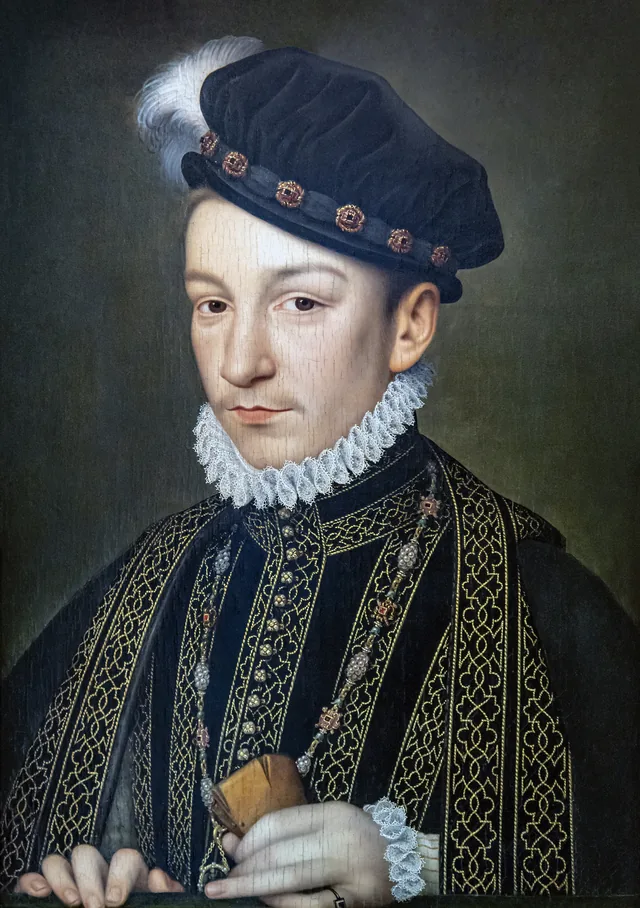 Portrait de Charles IX, François Clouet