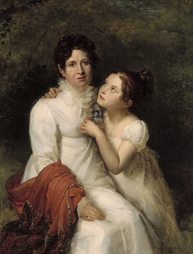 Madame Bauquin du Boulay and her Niece, François Gérard