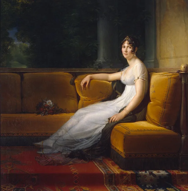 Madame Bonaparte in her Drawing Room at Malmaison, François Gérard