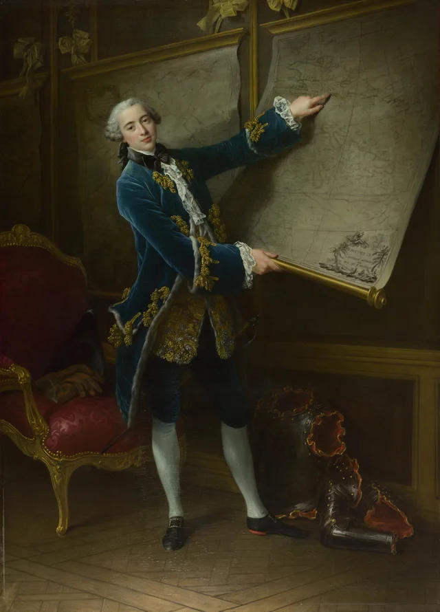 Le Comte de Vaudreuil, François-Hubert Drouais