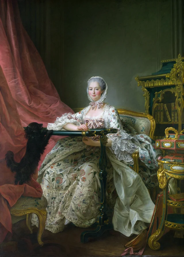 Madame de Pompadour à son métier à broder, François-Hubert Drouais