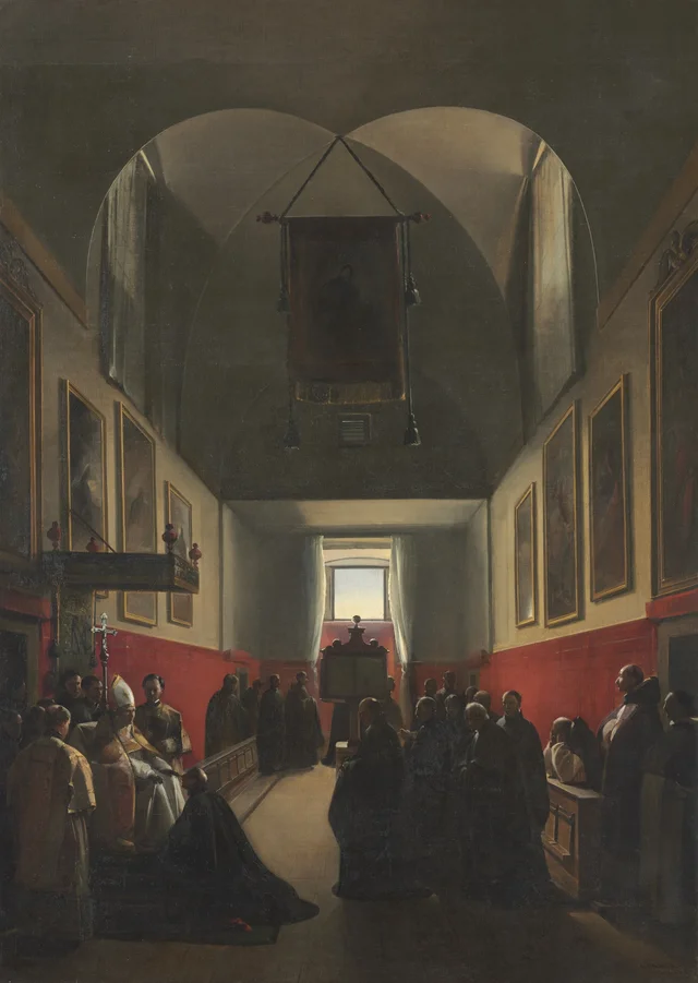 Homage to a Bishop, François Marius Granet