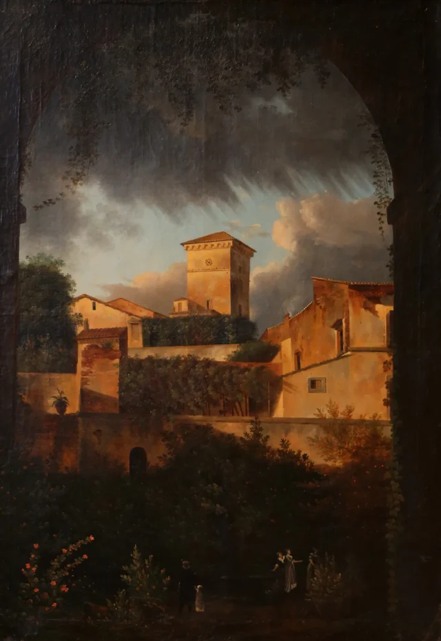 Paisagem romana, François Marius Granet