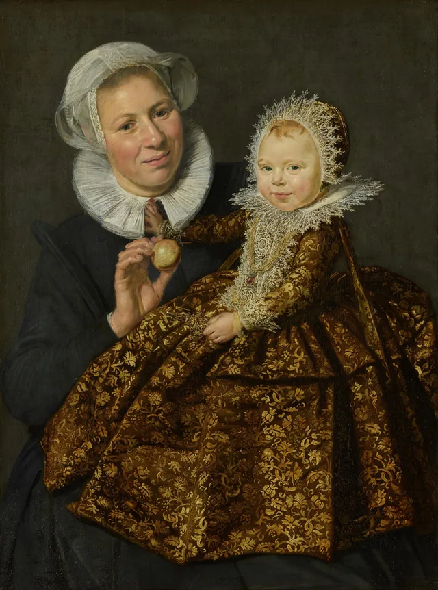 Catharina Hooft et sa nourrice, Frans Hals