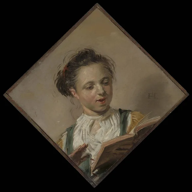 Girl Singing, Frans Hals