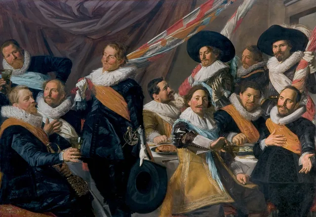 Banquet of the Officers of the St George Civic Guard, Frans Hals