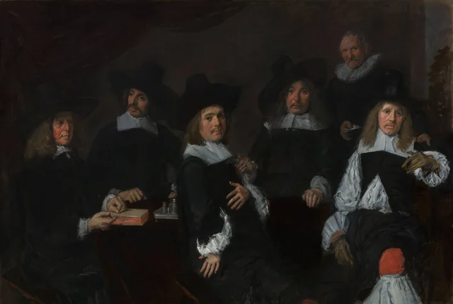 Los regentes del asilo de ancianos, Frans Hals