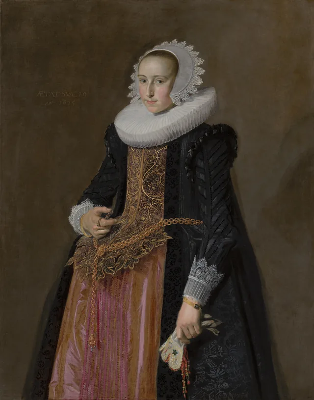 Portrait of Aletta Hanemans, Frans Hals