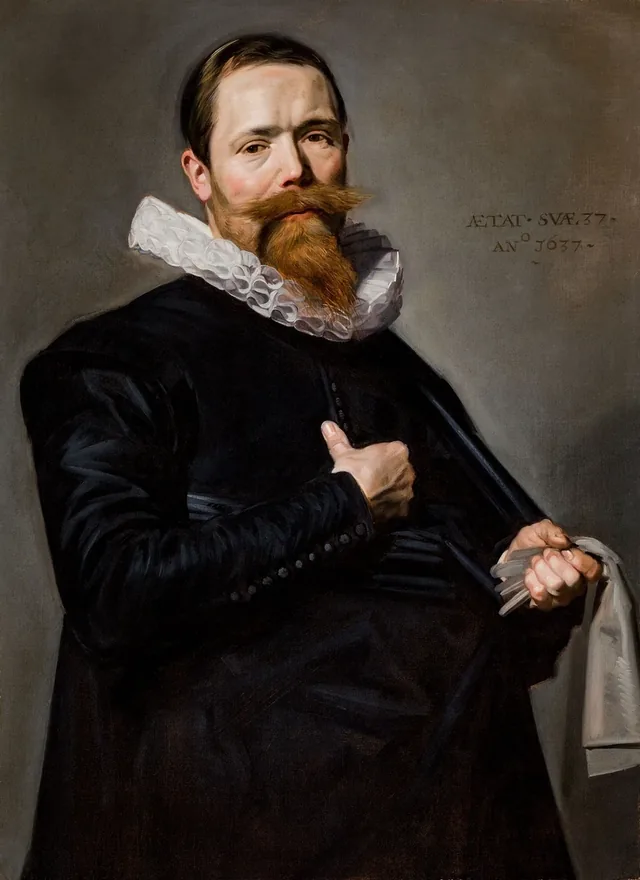 Retrato de un hombre de treinta y siete años, Frans Hals