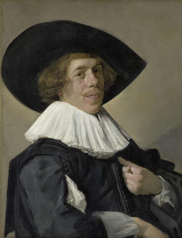 Portrait d'un homme, probablement Jan Miense Molenaer, Frans Hals