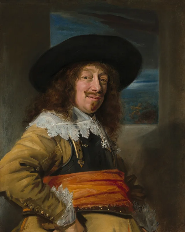 Retrato de un miembro de la guardia cívica de Haarlem