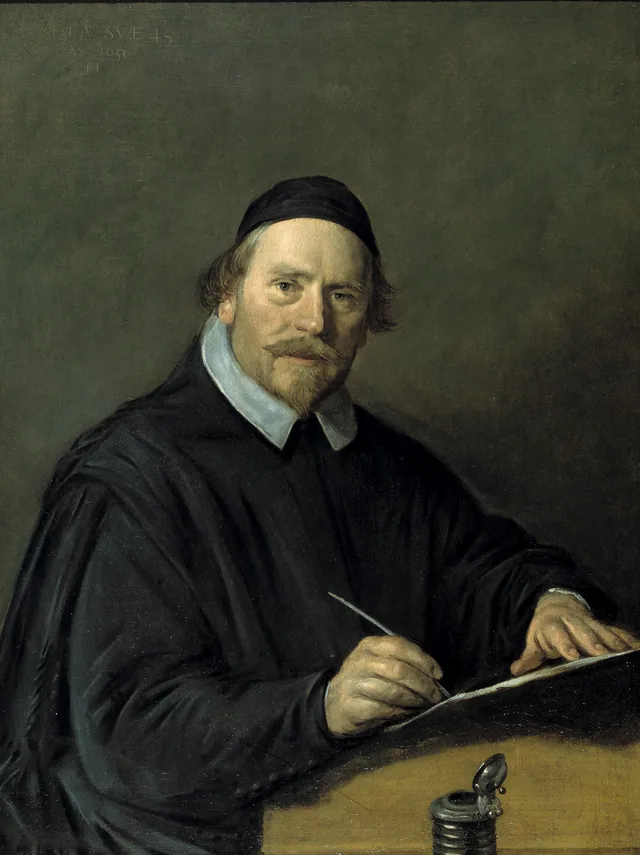 Portrait of Nicolaas Stenius, Frans Hals