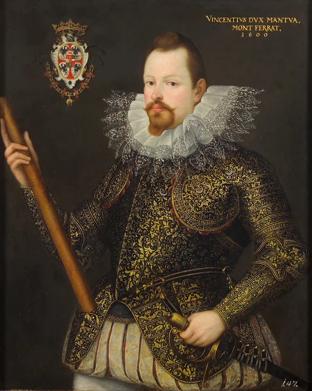 Vincenzo I Gonzaga, Duke of Mantua, Half-Length, Frans Pourbus le Jeune
