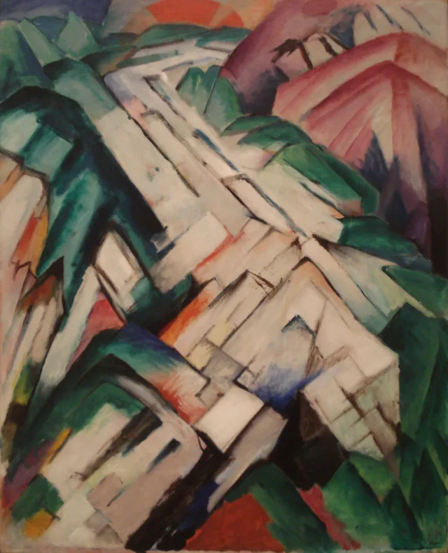 Camino pedregoso, Franz Marc