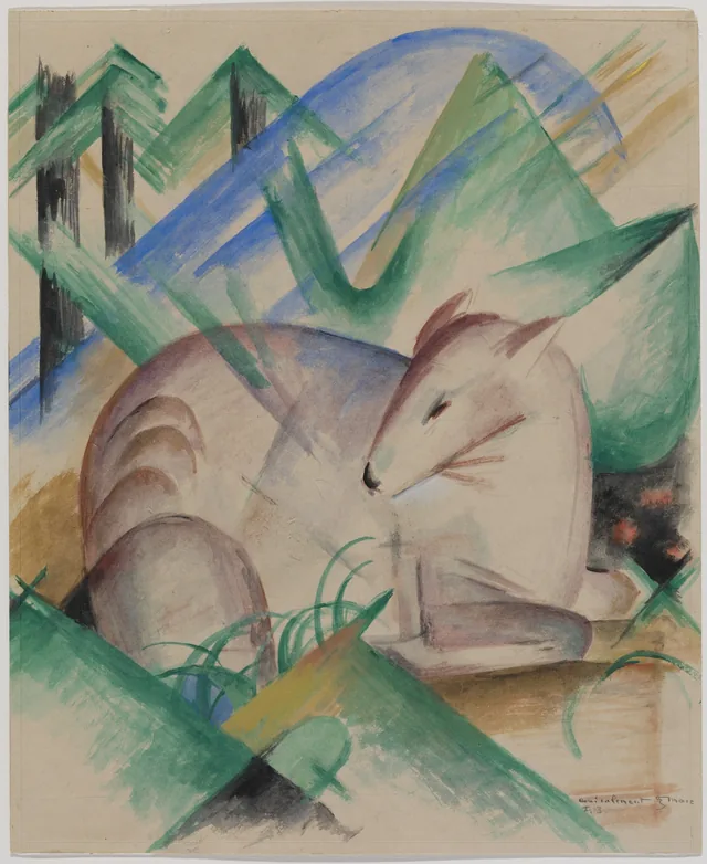 Red Deer, Franz Marc
